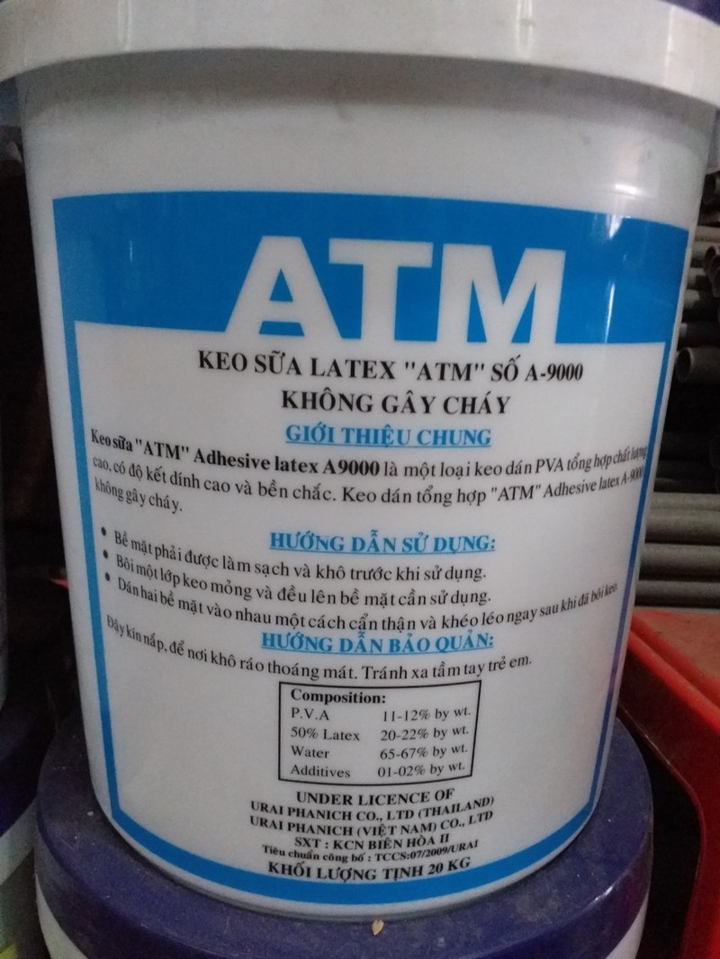 Keo sữa Latex ATM 9000 20kg
